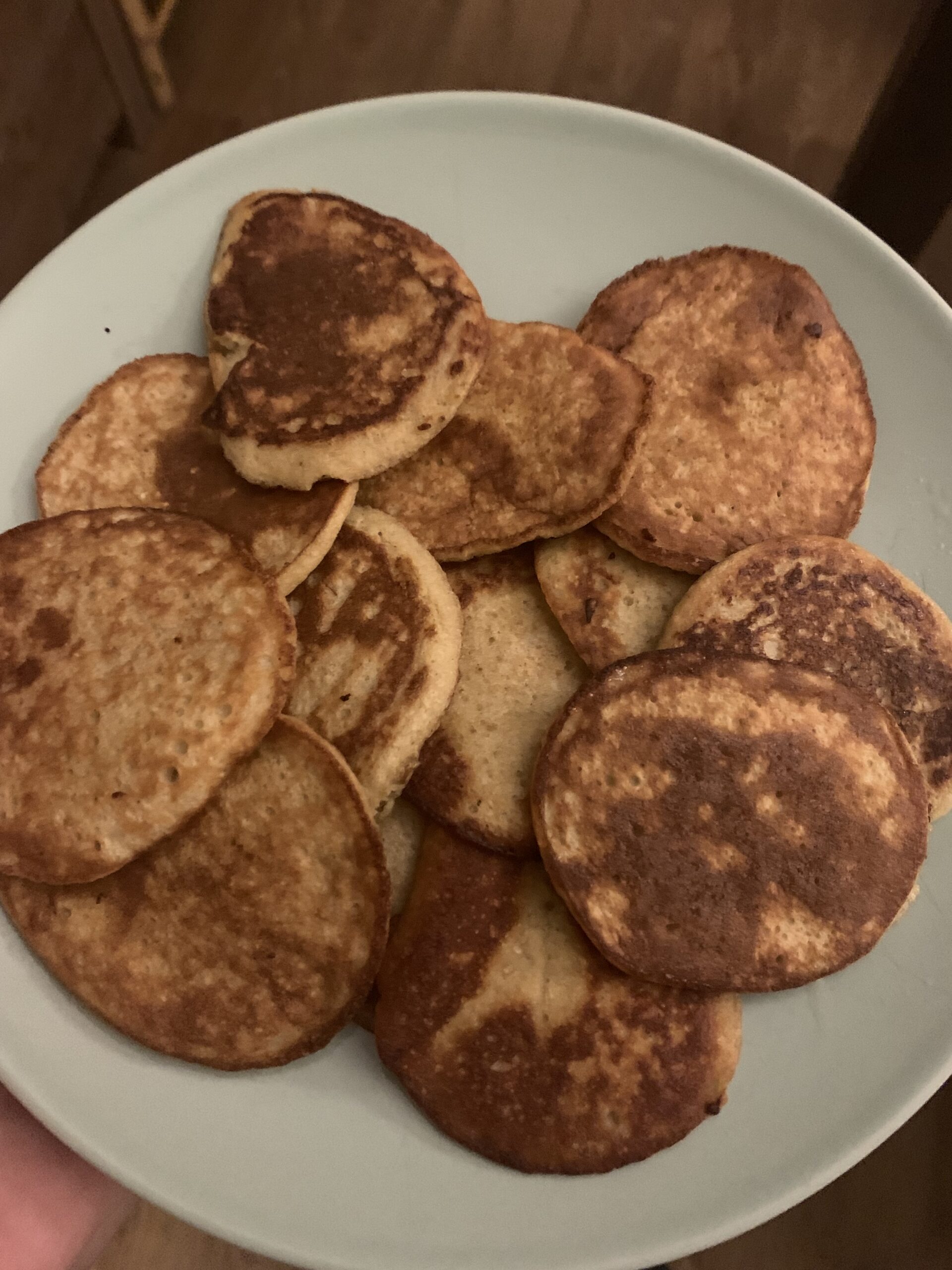 Banaan-havermout pannenkoekjes