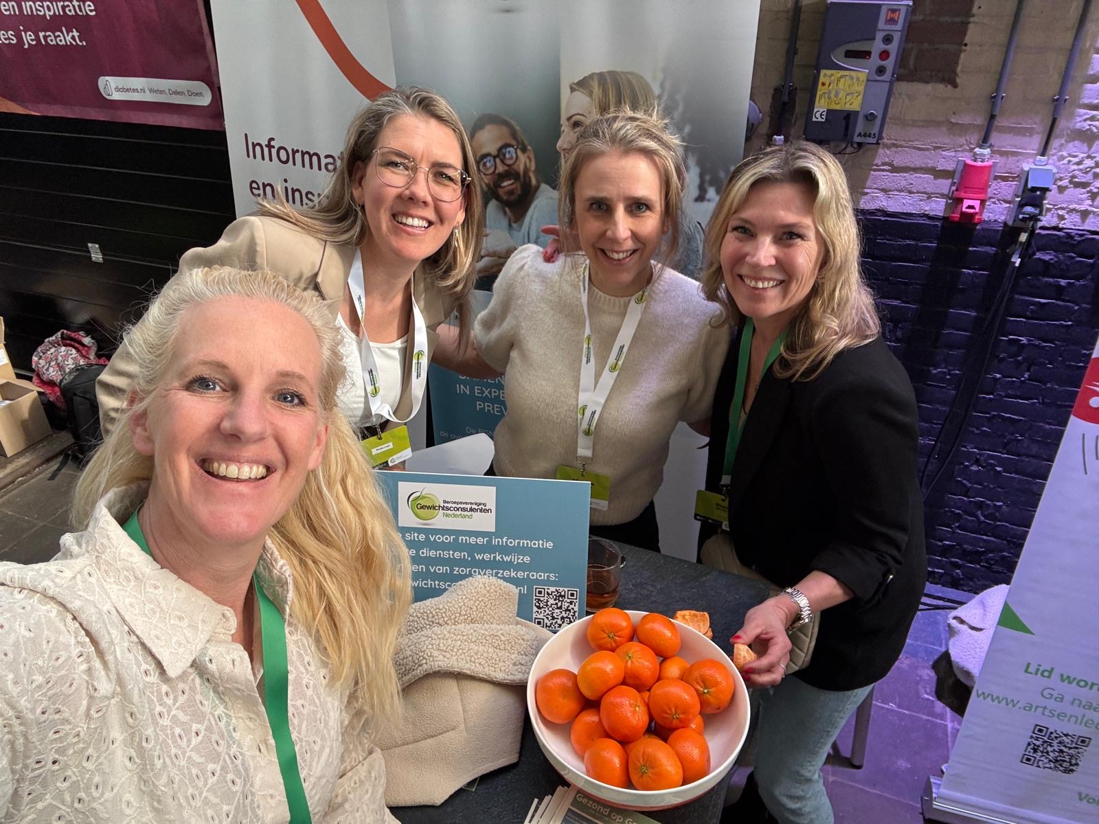 Marijke en Michelle namens BGN op het congres